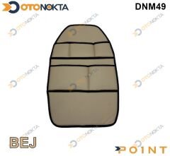 KOLTUK ARKASI ORGANİZER BEJ KALİTELİ