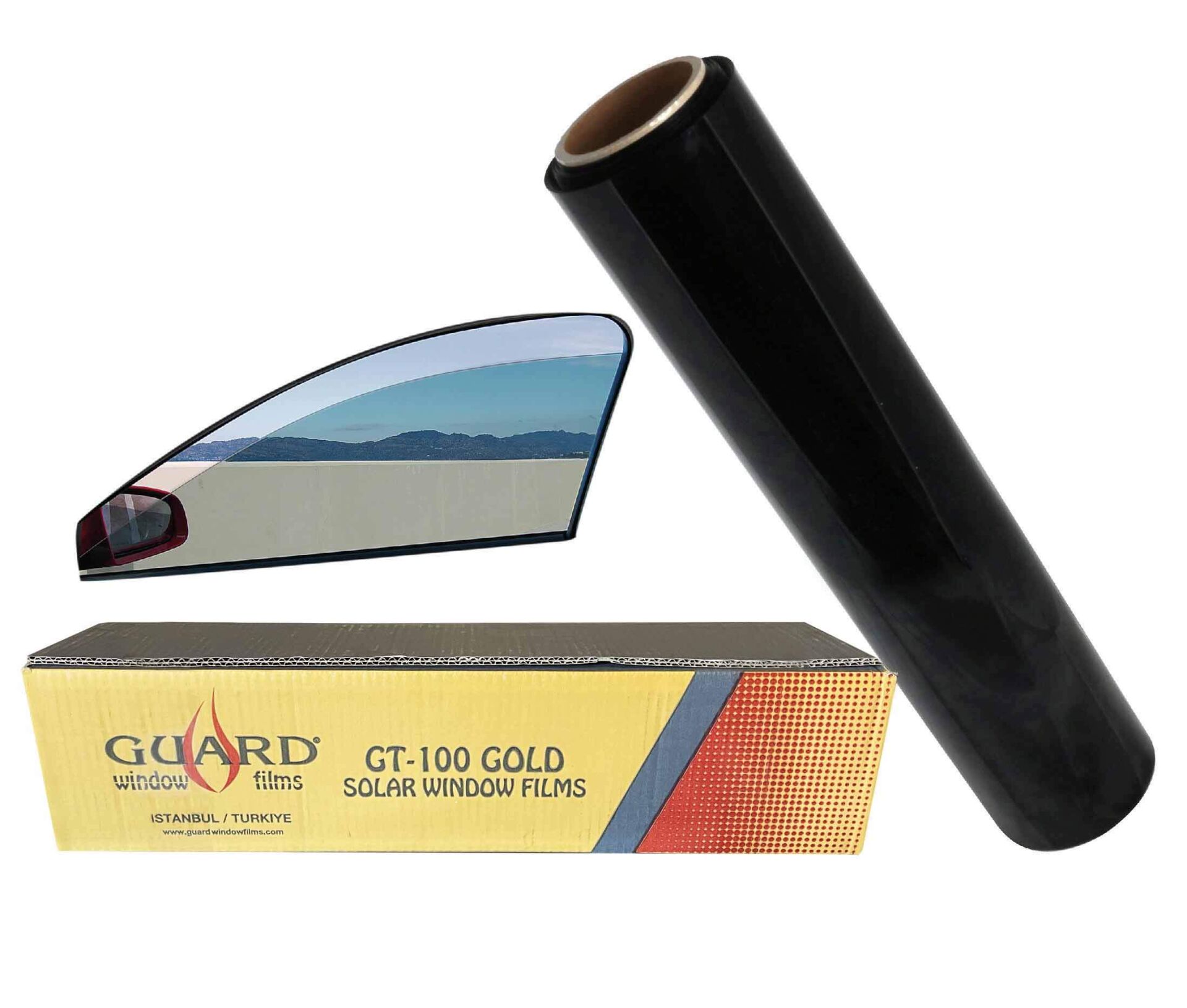 ÇİZİLMEZ CAM FİLMİ 50 CMx60 METRE L.LIGHT BLACK % 50