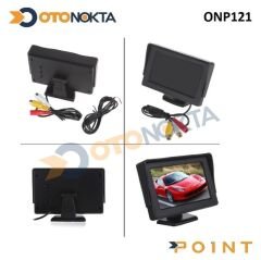 KAMERA GERİ GÖRÜŞ MONİTÖRÜ 4.3KARE EKRAN SNT SC301