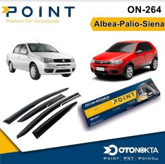 CAM RÜZGARLIĞI 4 LÜ  ALBEA PALİO SİENA İTHAL