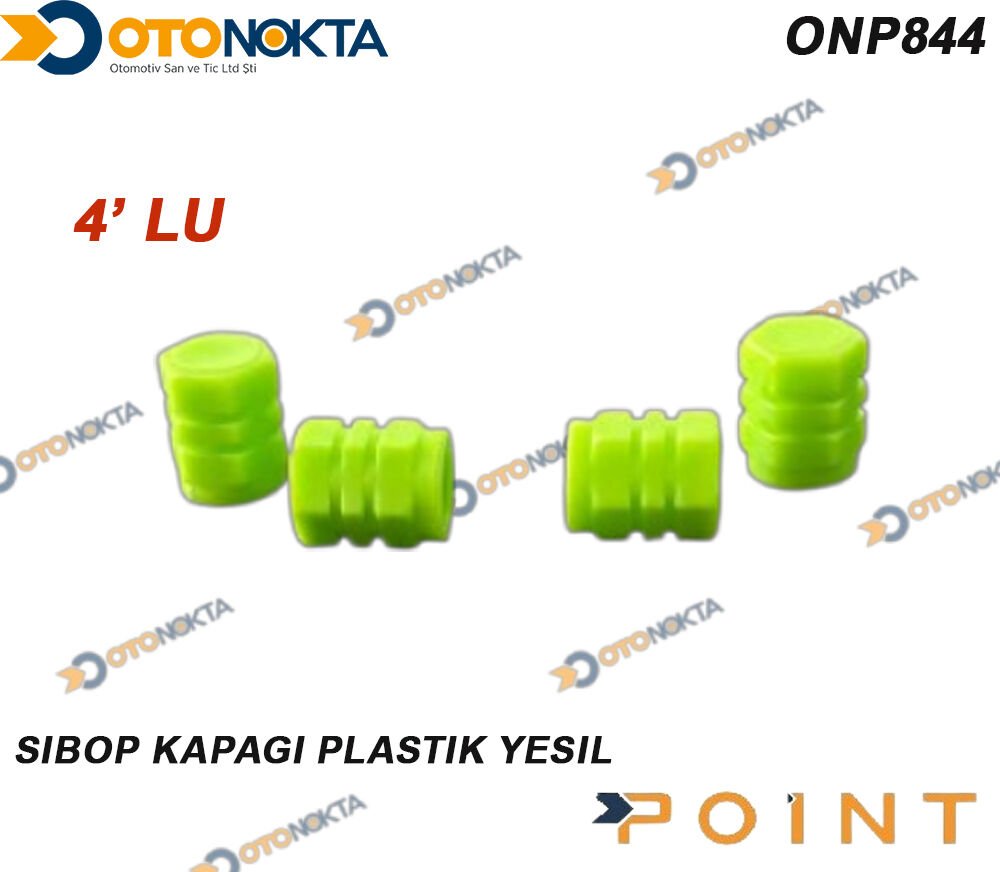 SİBOP KAPAĞI 4 LÜ PLASTİK YEŞİL