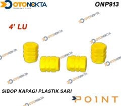 SİBOP KAPAĞI 4 LÜ PLASTİK SARI