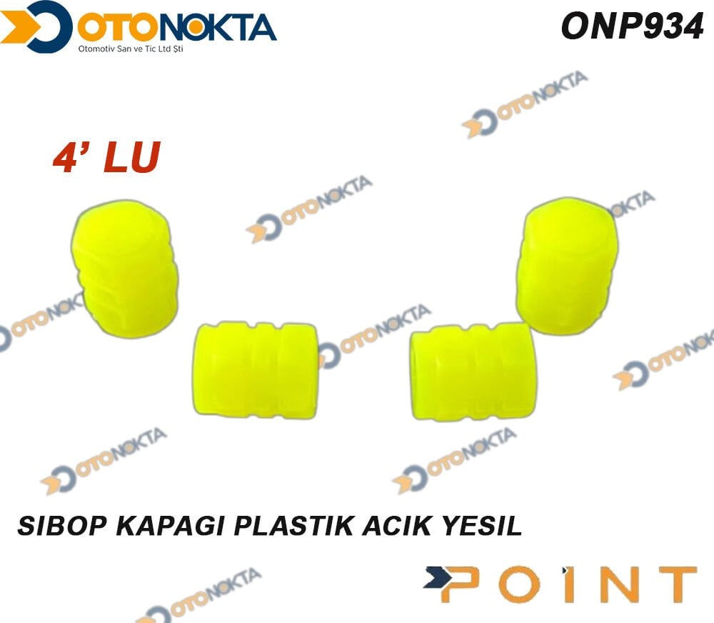 SİBOP KAPAĞI 4 LÜ PLASTİK AÇIK YEŞİL