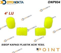 SİBOP KAPAĞI 4 LÜ PLASTİK AÇIK YEŞİL