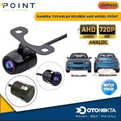 KAMERA YUVARLAK KELEBEK AHD MODEL POİNT