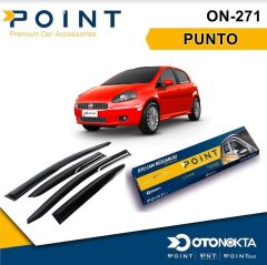 CAM RÜZGARLIĞI 4 LÜ  PUNTO  İTHAL