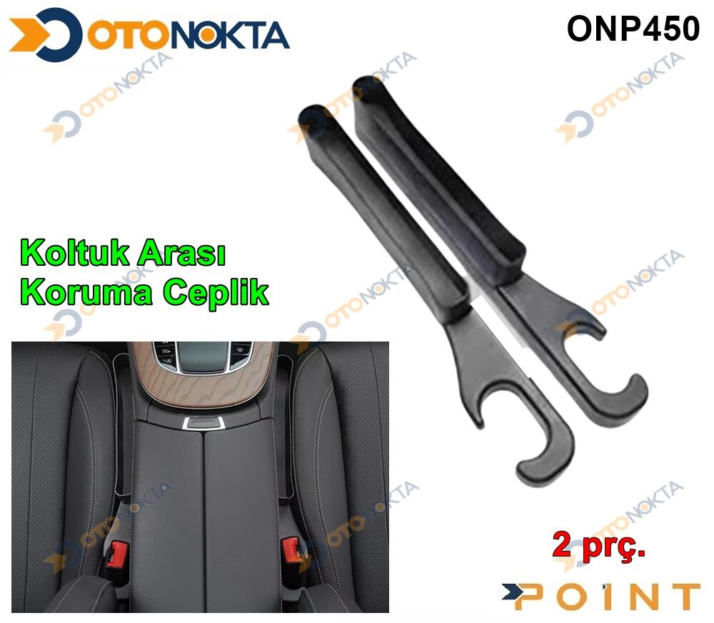 KOLTUK ARASI KORUMA CEPLİK 2 Lİ SİYAH İTHAL