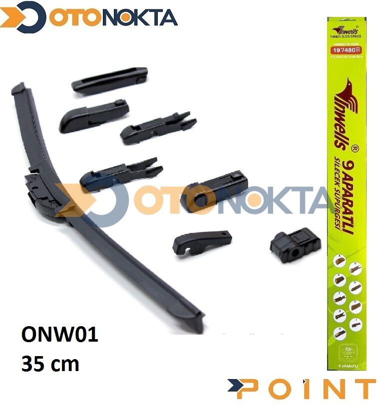 SİLECEK 9  APARATLI 350 MM İNWELS