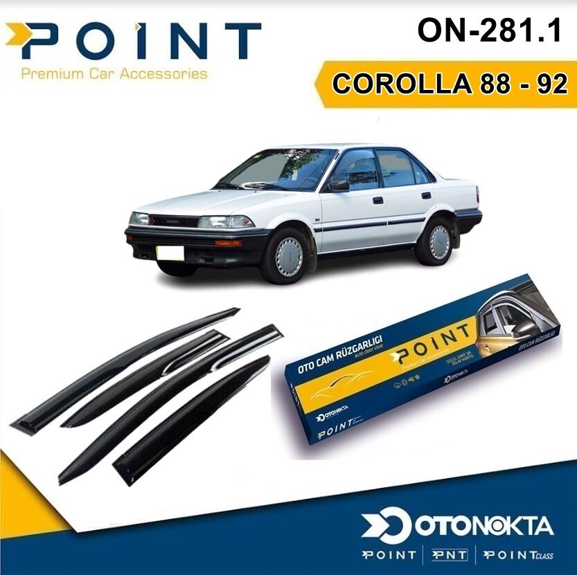 CAM RÜZGARLIĞI 4LÜ COROLLA 88-92 FINDIK KASA İTHAL