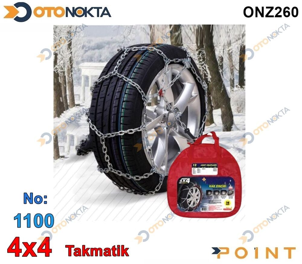 KAR ZİNCİRİ TAKMATİK 4X4 NO:1100 BAŞ ZİNCİR KNK