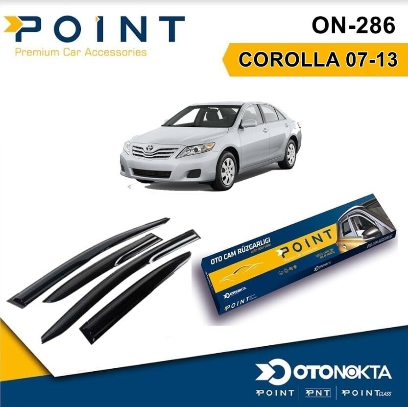 CAM RÜZGARLIĞI 4 LÜ  COROLLA 07-13 İTHAL