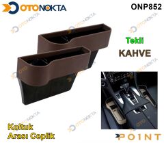 KOLTUK ARASI CEPLİK PLASTİK KAHVE  İTHAL POİNT