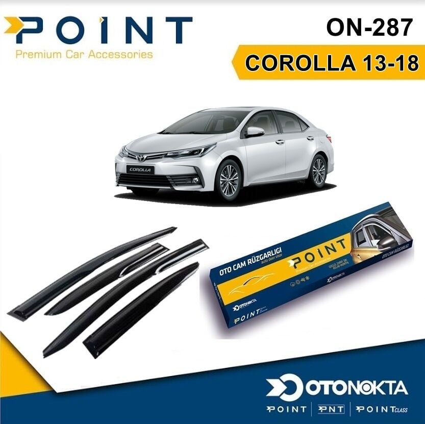 CAM RÜZGARLIĞI 4 LÜ  COROLLA 13-16 İTHAL