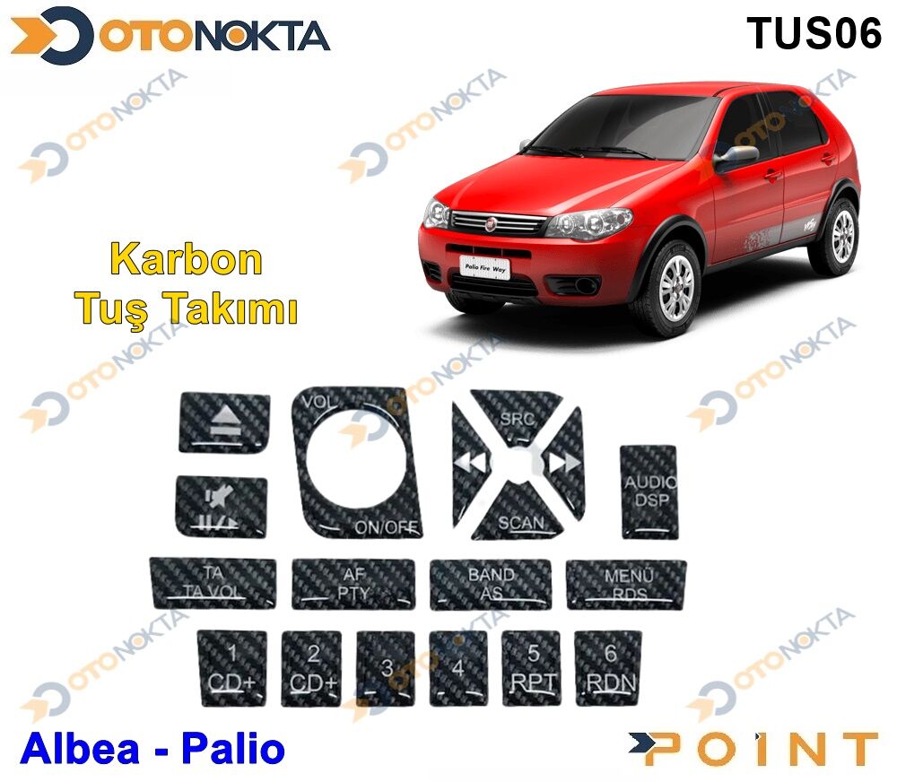 TUŞ TAKIMI ALBEA PALİO KARBON