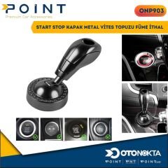 START STOP KAPAK METAL VİTES TOPUZU FÜME İTHAL