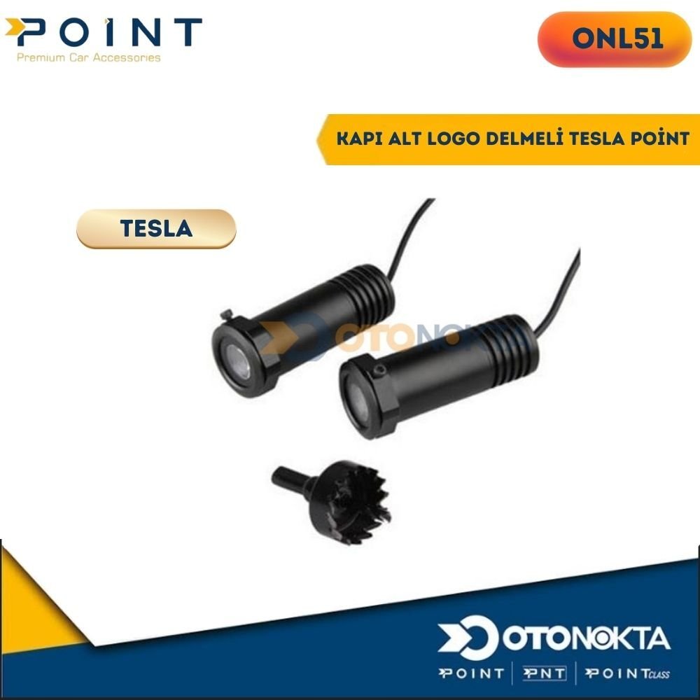 KAPI ALTI LOGO DELMELİ TESLA POİNT
