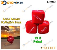 AYNA  ASMALI ZAR KEMAL ATATÜRK İMZALI (PAKET12LİK)
