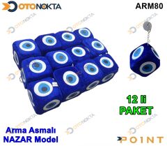 AYNA  ASMALI ZAR NAZAR KÜÇÜK (PAKET12LİK)