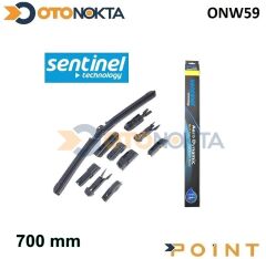 SİLECEK 12 APARATLI MUZ 700 MM SENTİNEL