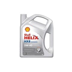 SHELL Helix Hx8 5W40 Motor Yağı 4 Lt (2025 Üretim)