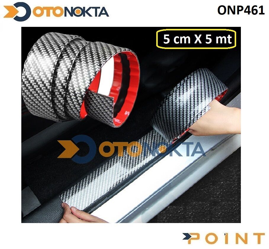 KAPI EŞİĞİ EZLİP MODEL KARBON 5CMX5MTR POİNT
