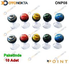 PUSULA CAM ÖNÜ AYAKLI VANTUZLU KÜÇÜK 10 LU POINT