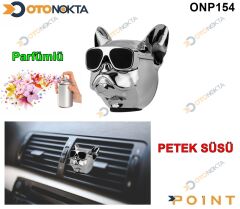 ARAÇ İÇ PETEĞE GEÇMELİ PİTBUL KÖPEĞİ SÜSÜ KROM