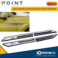 ARMA YAPIŞMA ÇAMURLUK PASSAT SİYAH R LİNE POİNT