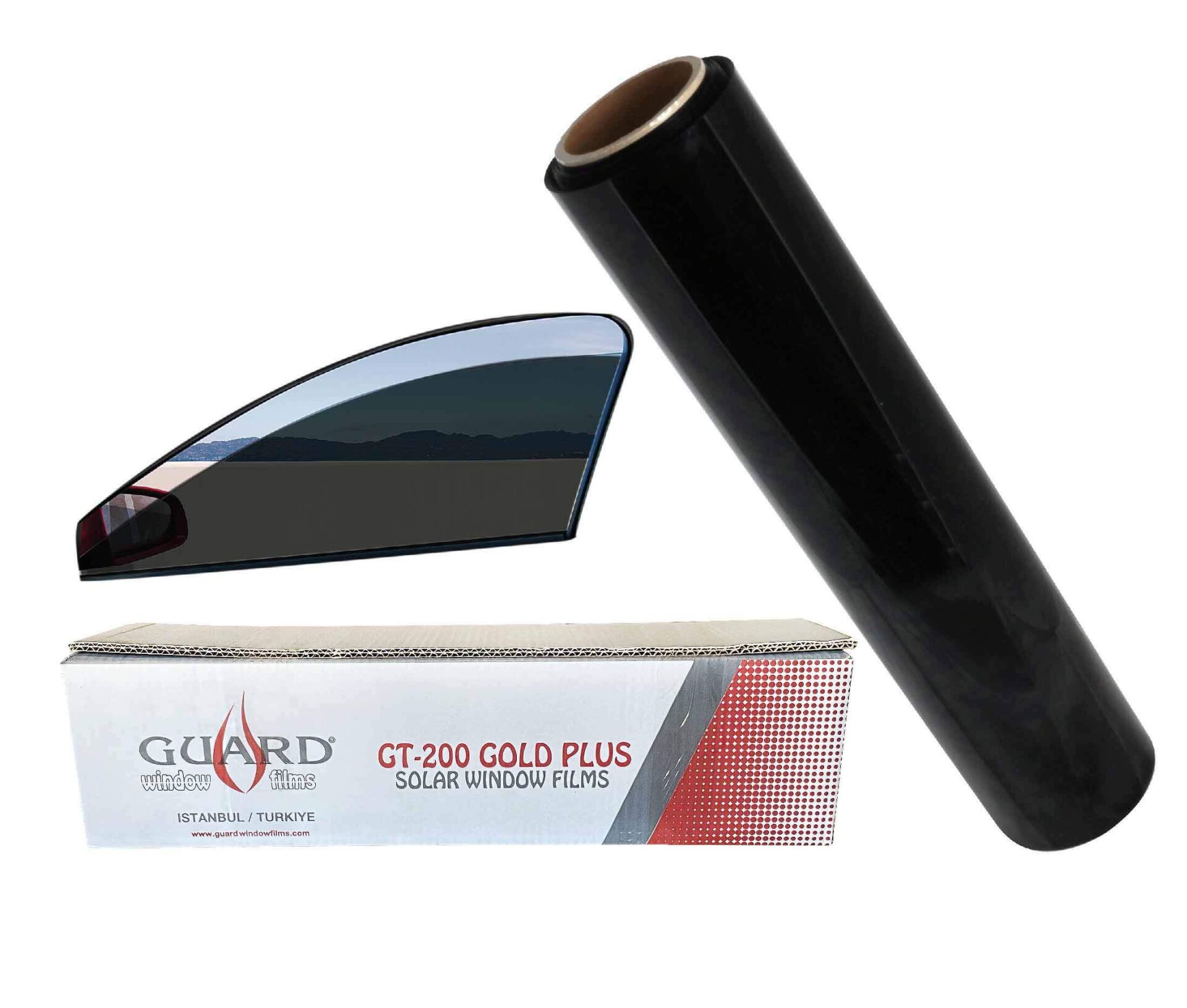 ÇİZİLMEZ CAM FİLMİ 152,5 CMx60 METRE DARK BLACK % 15