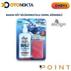 BAKIM SÜT SİLİKONKUTULU 200ML SÜNGRLİ EBRAYN