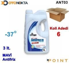 ANTİFİRİZ 3 LT -37 DERECE MAVİ POİNT