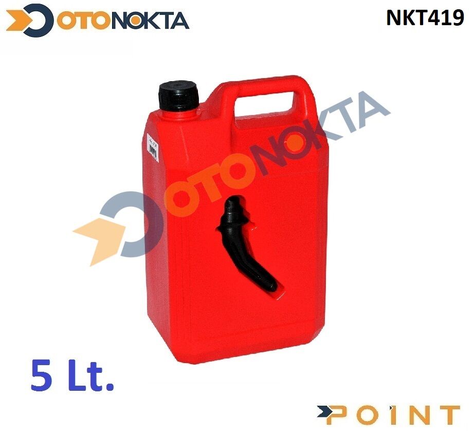 BENZİN BİDONU 5 LT KIRMIZI