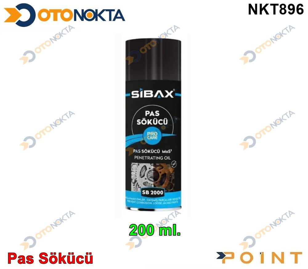 PAS SÖKÜCÜ SİBAX PRO CARE SB200 200 ML