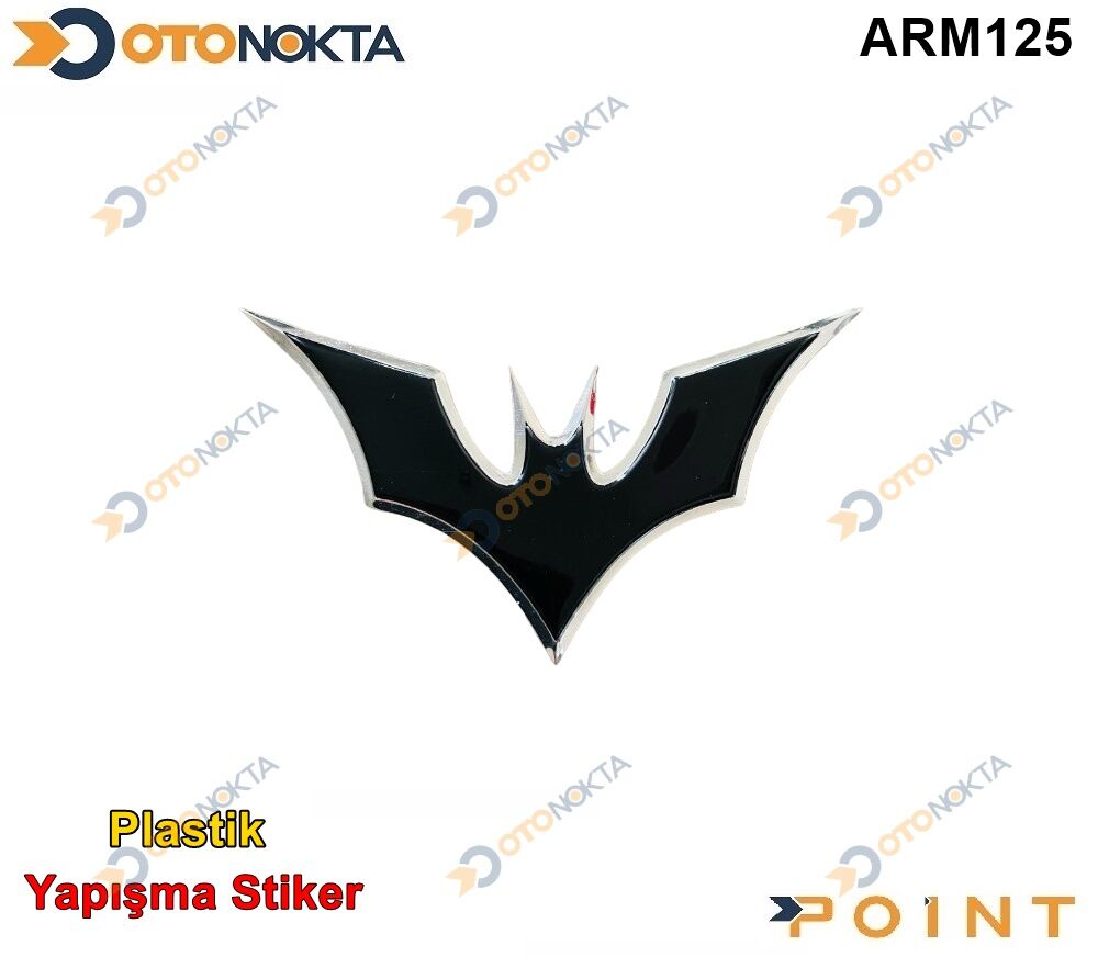 ARMA STİCKER BATMAN 2 SİYAH