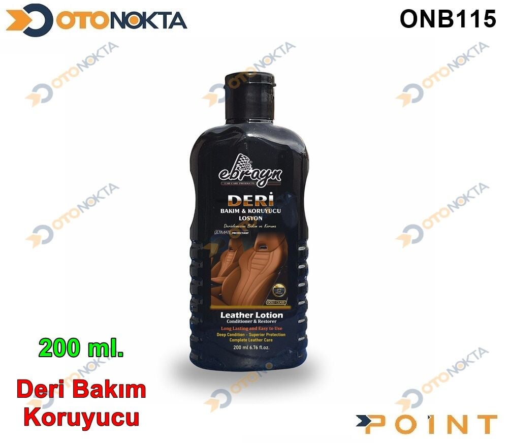 BAKIM ÜRÜNÜ DERİ PARLATICI LOSYONU 200ML EBRAYN