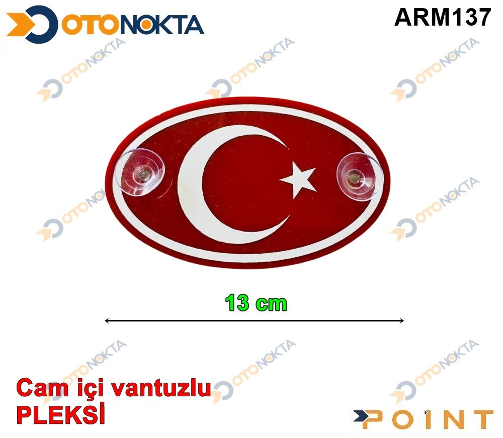 ARMA PLEXİ TÜRKİYE OVAL VANTUZLU