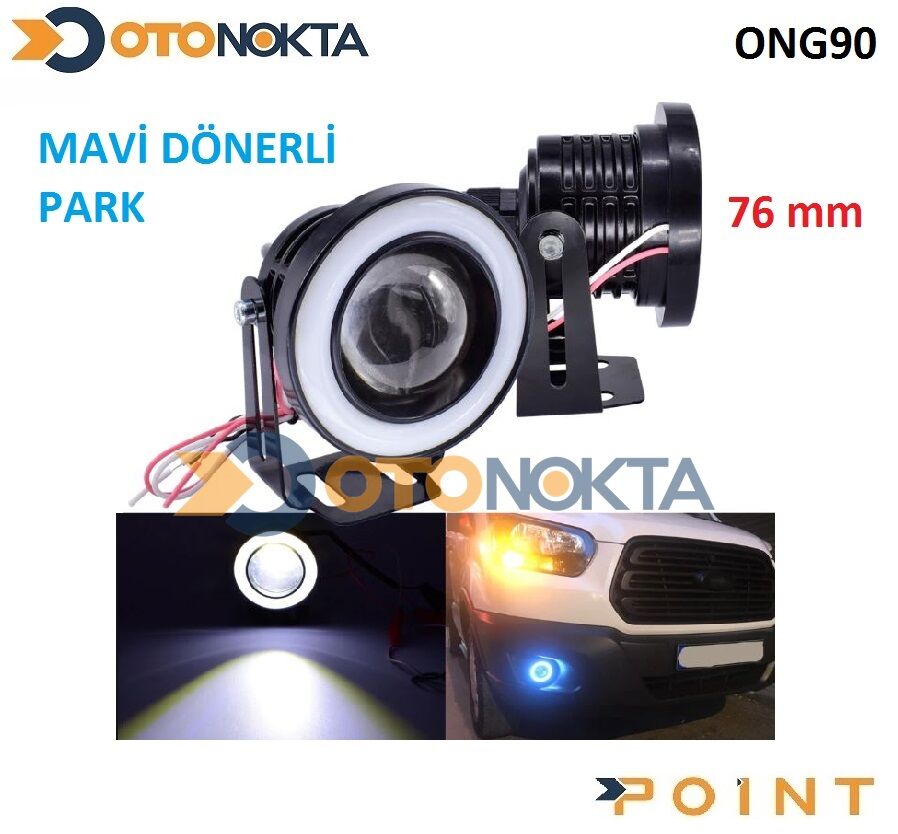 ÇALIŞMA LAMBASI 4 MERCEKLİ 12€24V SARI BEYAZ POİNT