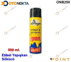 YAPIŞKAN SÖKÜCÜ AEROSOL 500 ML EBRAYN
