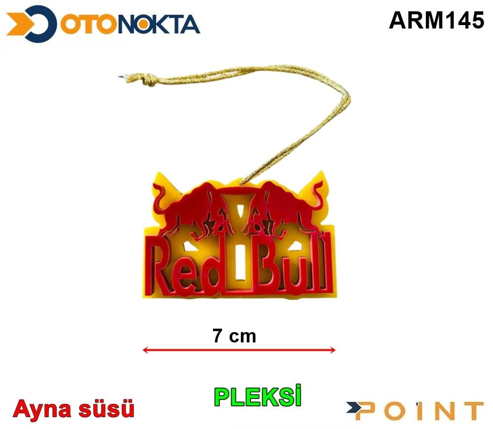 ARMA STİCKER AYNA SÜSÜ PLEXİ REDBUL