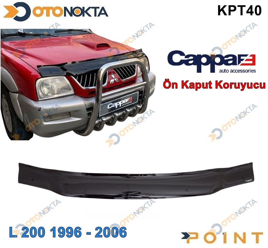 ÖN KAPUT KORUYUCU L200 1996-2006 CAPPA