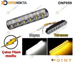 OFF ROAD ÇALIŞMA LAMBASI 12V LED BEYAZ ÇAKAR POİNT