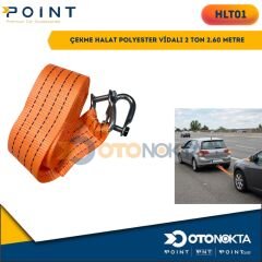 ÇEKME HALAT POLYESTER VİDALI 2 TON 2.60 METRE