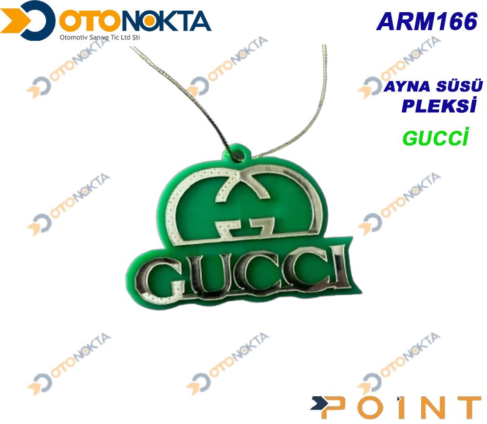 ARMA STİCKER AYNA SÜSÜ PLEXİ GUCCİ