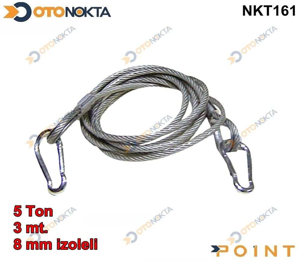 ÇEKME HALAT İZOLELİ ÇELİK 3M 5 TON