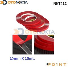 ÇİFT TARAFLI BANT SİLİKON 10MM X 10 METRE