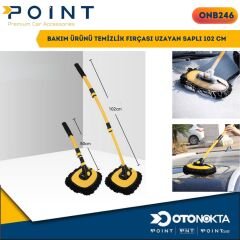 BAKIM ÜRÜNÜ TEMİZLİK FIRÇASI UZAYAN SAPLI 102 CM
