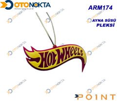 ARMA STİCKER AYNA SÜSÜ PLEXİ HOT WHEELS
