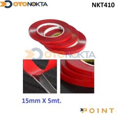 ÇİFT TARAFLI BANT SİLİKON 15MMX 5 METRE