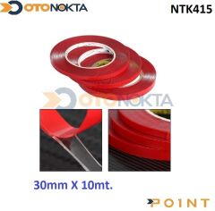 ÇİFT TARAFLI BANT SİLİKON 30MMX 10 METRE