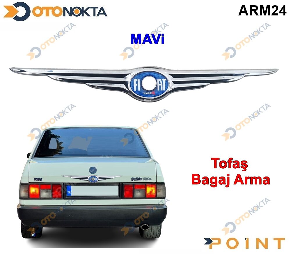 ARMA YAPIŞMA BAGAJ DELİKLİ CHRYSLER FİAT MAVİ ZUM